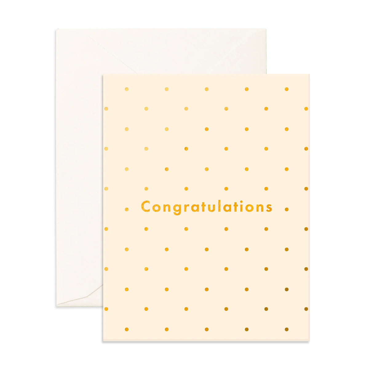 Congratulations Greeting Card by Fox and Fallow