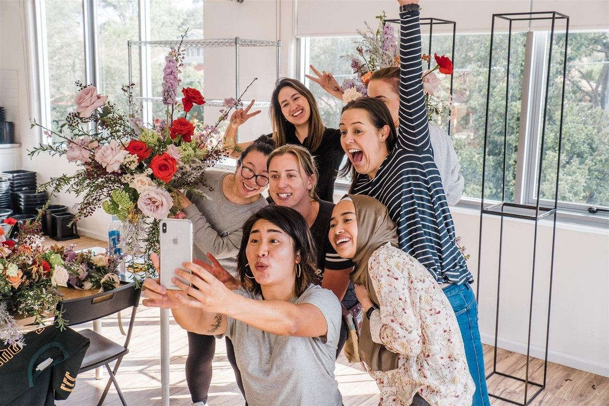 Flourish Sydney Floristry Workshop 2019 - Lime Tree Bower