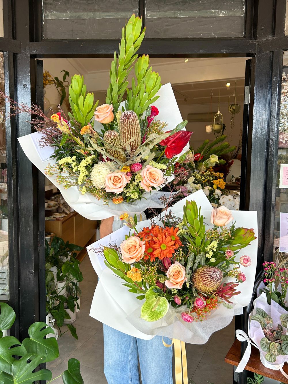 native bouquets masculine for delivery gift