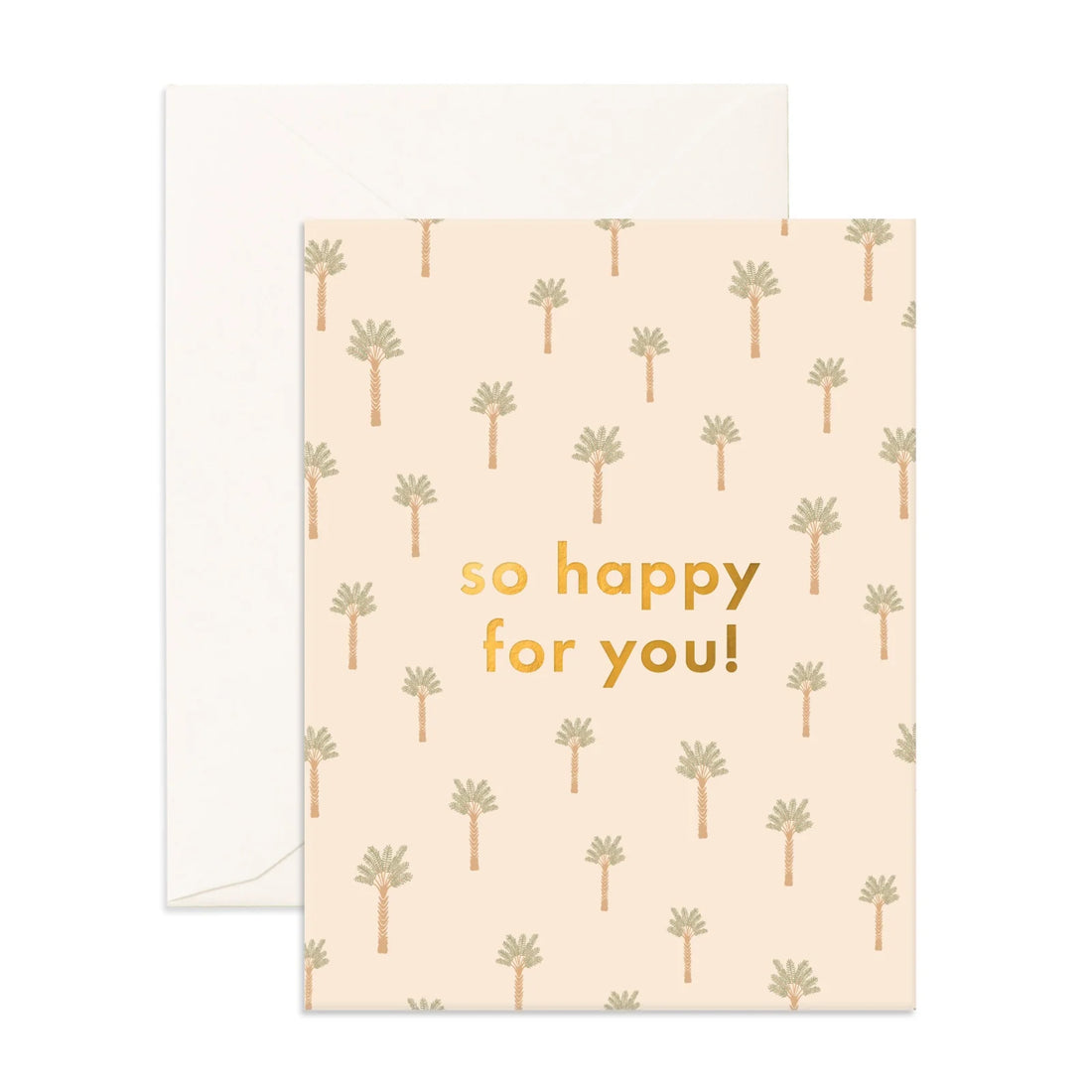 Congratulations Greeting Card by Fox and Fallow