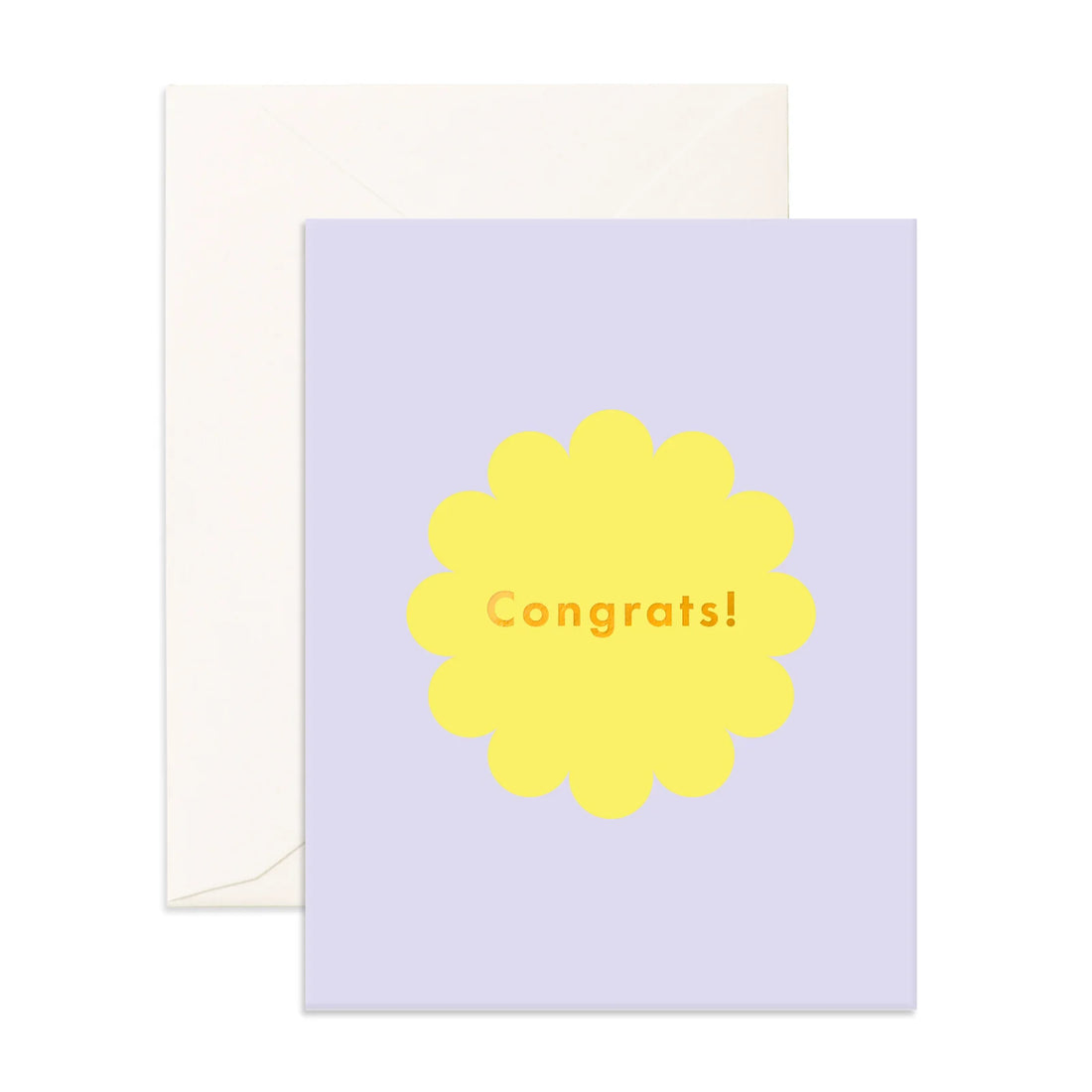Congratulations Greeting Card by Fox and Fallow