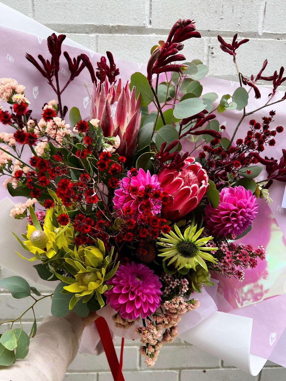 Seasonal Christmas Flowers Bouquet