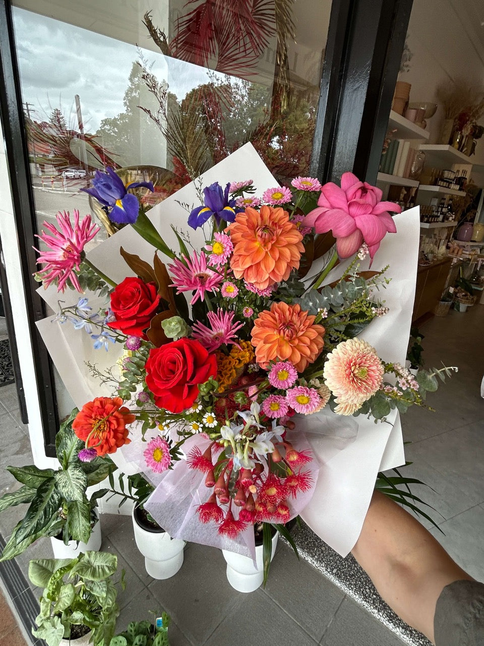 Seasonal Christmas Flowers Bouquet