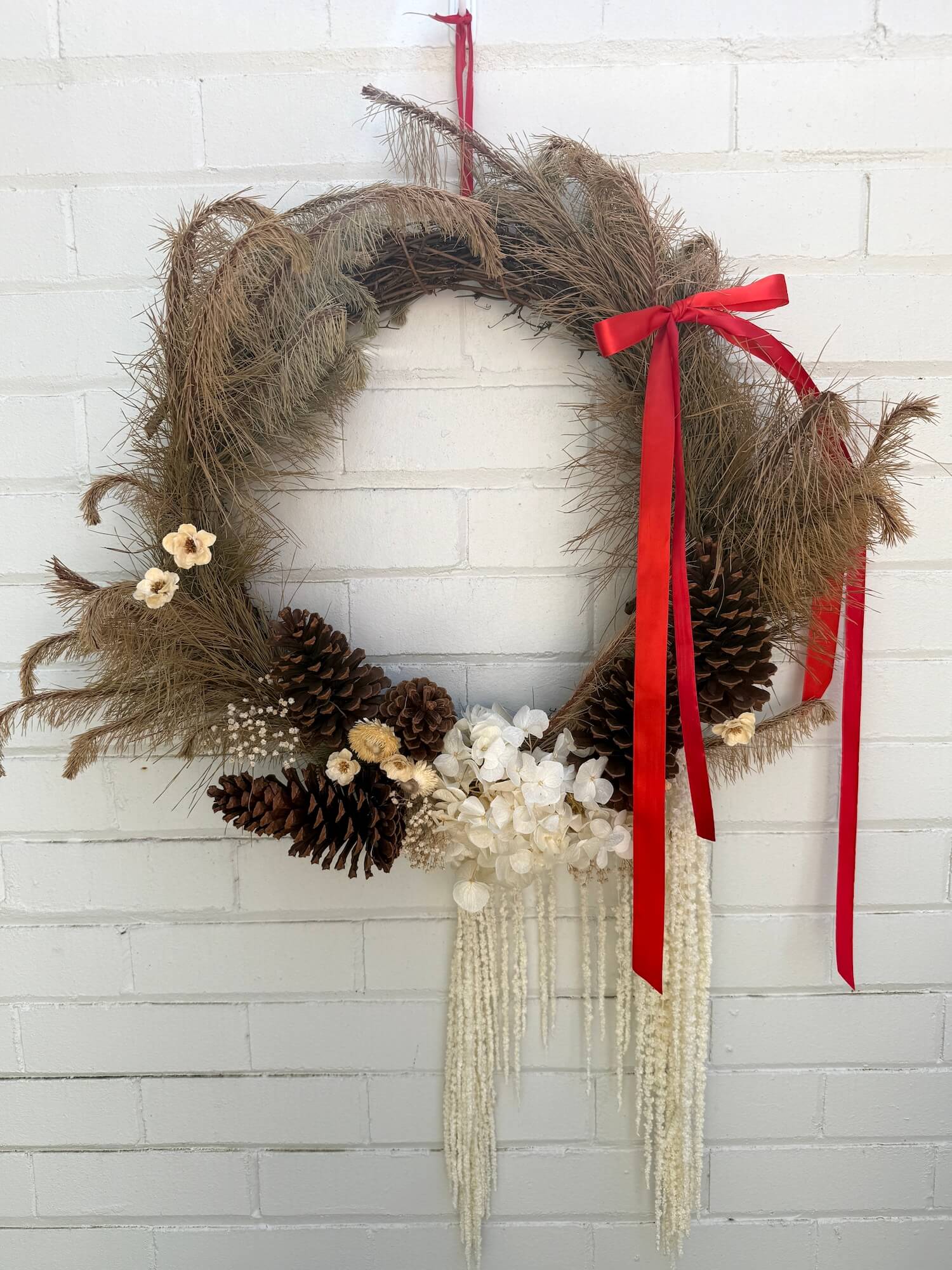 Artistic Christmas Wreath
